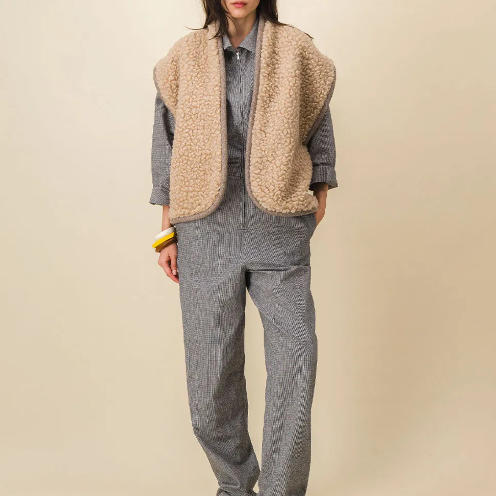 SIXSOEURS - Veste Reina - Beige