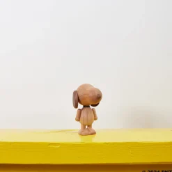 Snoopy en bois de chêne