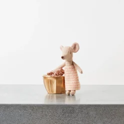 Souris grande-soeur bain - Maileg