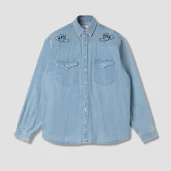 Stan Ray - Chemise Western - Bleu