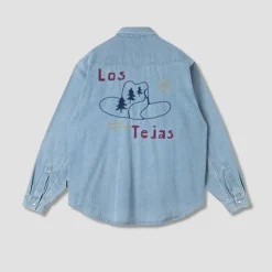 Stan Ray - Chemise Western - Bleu