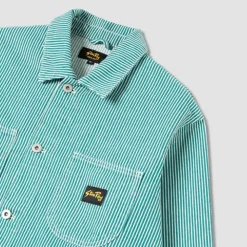 Stan Ray - Veste Coverall - Vert Rayures