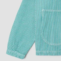 Stan Ray - Veste Coverall - Vert Rayures