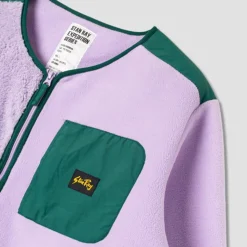 Stan Ray - Veste Fleece Cardigan - Lavande