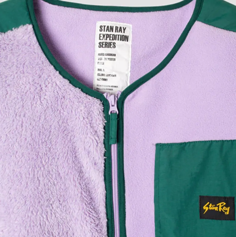 Stan Ray - Veste Fleece Cardigan - Lavande
