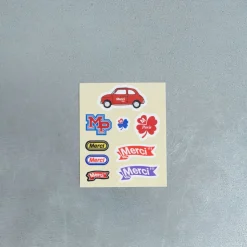 Stickers Merci Fanion - Merci