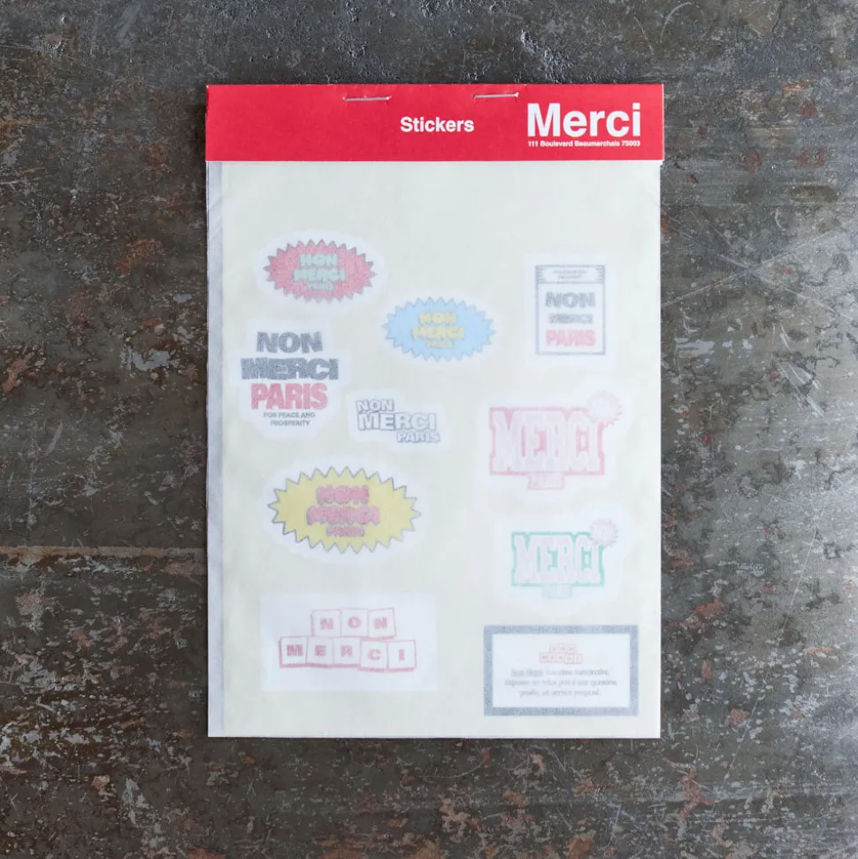 Stickers Non Merci
