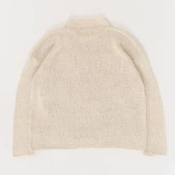 Story MFG - Maille Twinsun Rollneck - Ecru