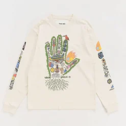 Story MFG - T-shirt Grateful LS - Ecru