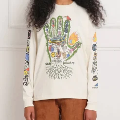 Story MFG - T-shirt Grateful LS - Ecru