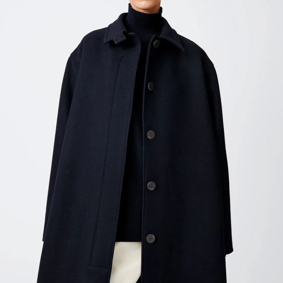 Studio Nicholson - Manteau Ria - Marine