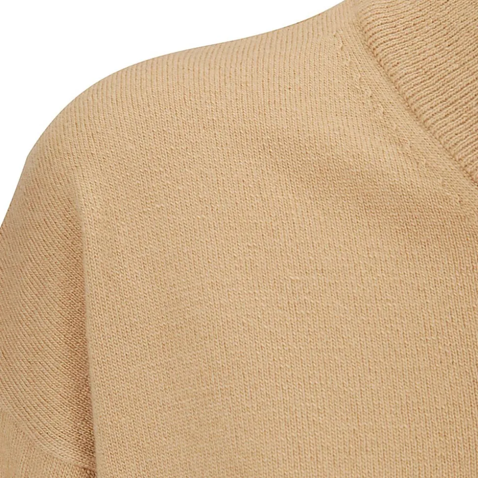 Studio Nicholson - Pull Fiore - Marron Clair