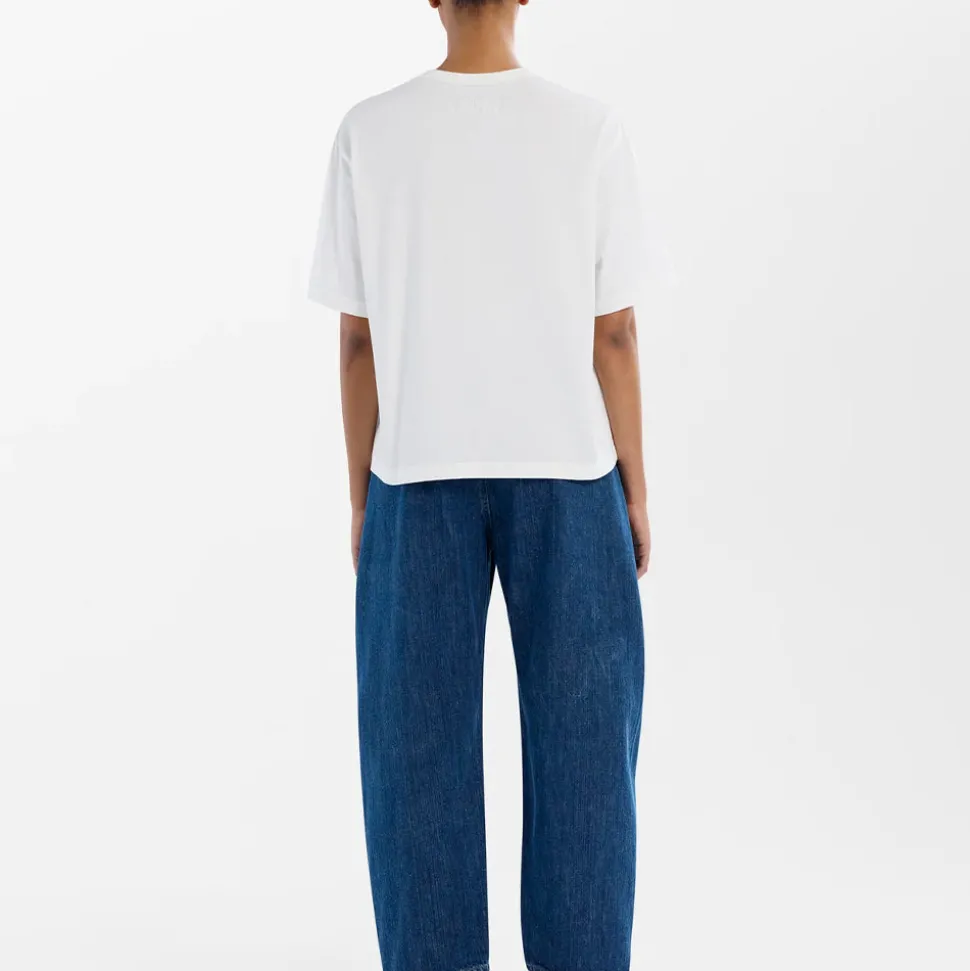 Studio Nicholson - T-Shirt Lee - Blanc