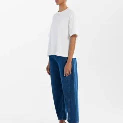 Studio Nicholson - T-Shirt Lee - Blanc