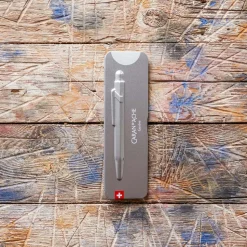 Stylo bille Original avec étui argenté - Caran d'Ache
