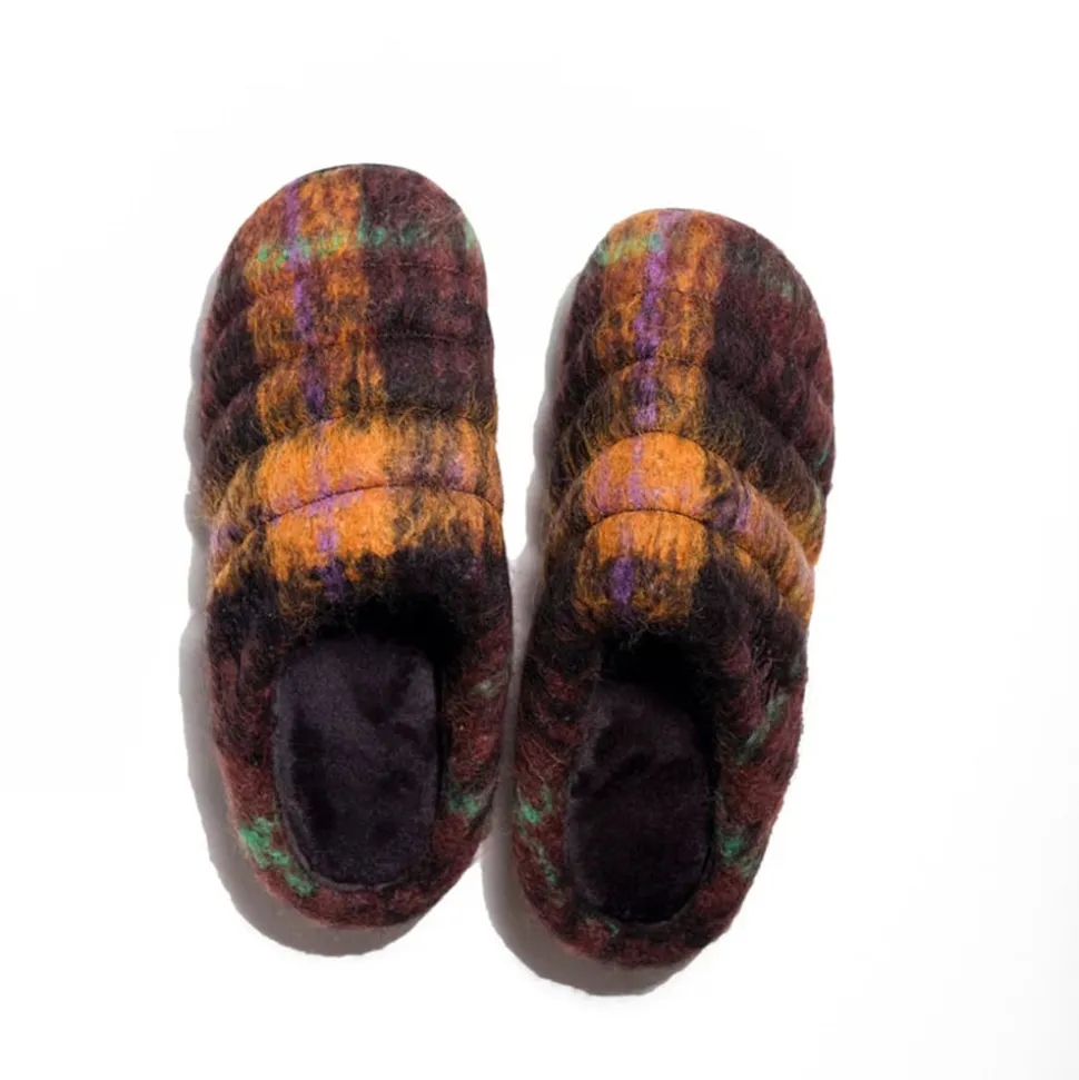 Subu Tokyo - Chaussons After School - Marron