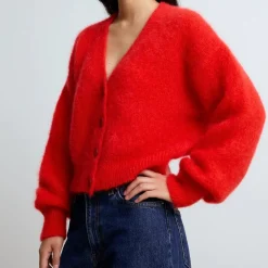 Surprise - Cardigan Monica - Rouge/Orange