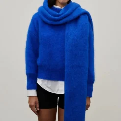 Surprise - Écharpe Mohair Donna - Bleu