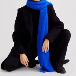 Surprise - Écharpe Mohair Donna - Bleu