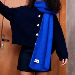 Surprise - Écharpe Mohair Donna - Bleu