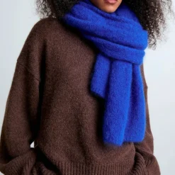 Surprise - Écharpe Mohair Donna - Bleu
