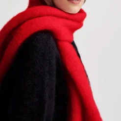 Surprise - Écharpe Mohair Donna - Rouge
