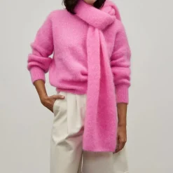 Surprise - Écharpe Mohair Donna - Rose
