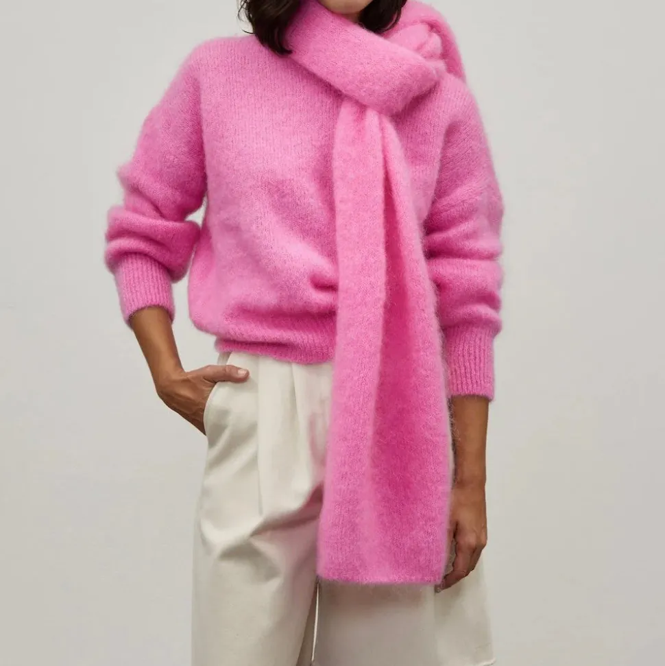 Surprise - Écharpe Mohair Donna - Rose