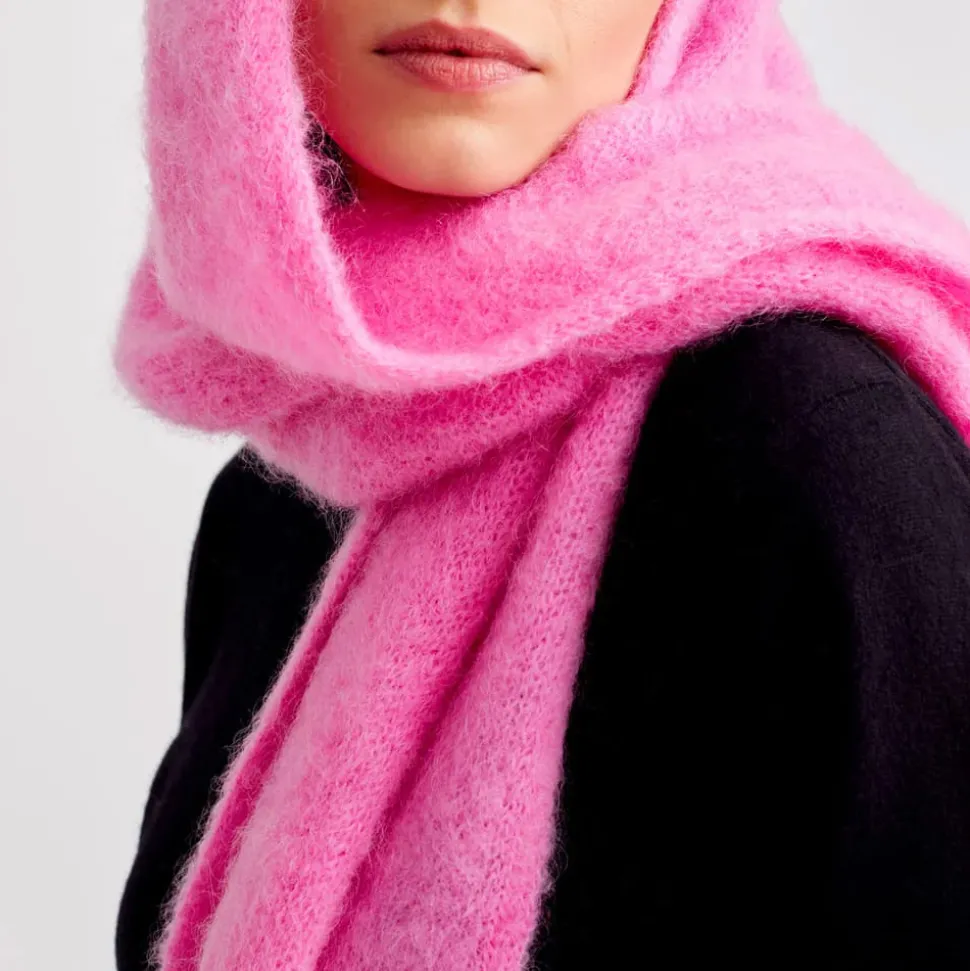 Surprise - Écharpe Mohair Donna - Rose