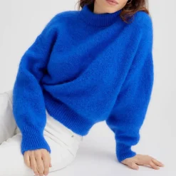 Surprise - Pull Mohair Jane - Bleu