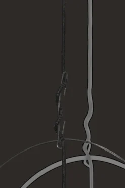 Suspension Koushi - Noir