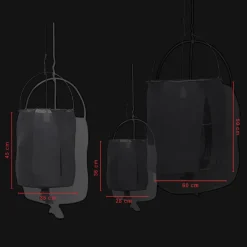 Suspension Koushi - Noir