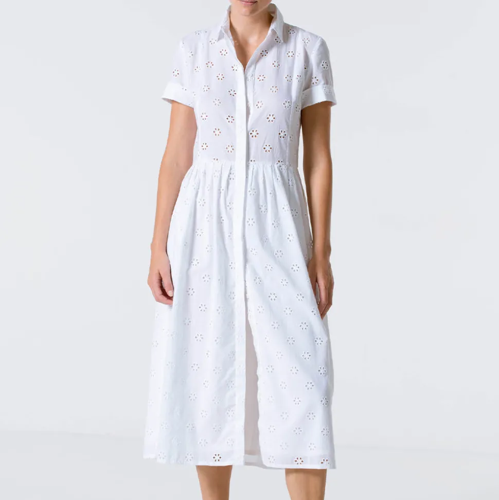 Suzie Winkle -Robe Jody Coco - Blanc