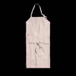 Tablier en lin lavé - Beige Rosé