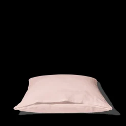 Taie d'oreiller en lin lavé - Beige Rosé