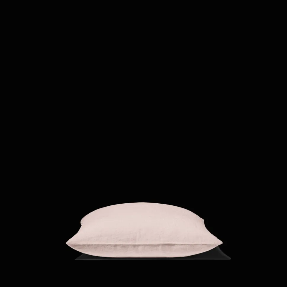 Taie d'oreiller en lin lavé - Beige Rosé