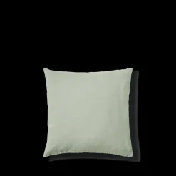 Taie d'oreiller en lin lavé - Vert d'Automne