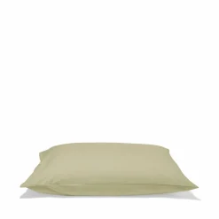 Taie d'oreiller en percale de coton - Vert Sauge