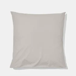 Taie d'oreiller en percale de coton - Gris Pavot