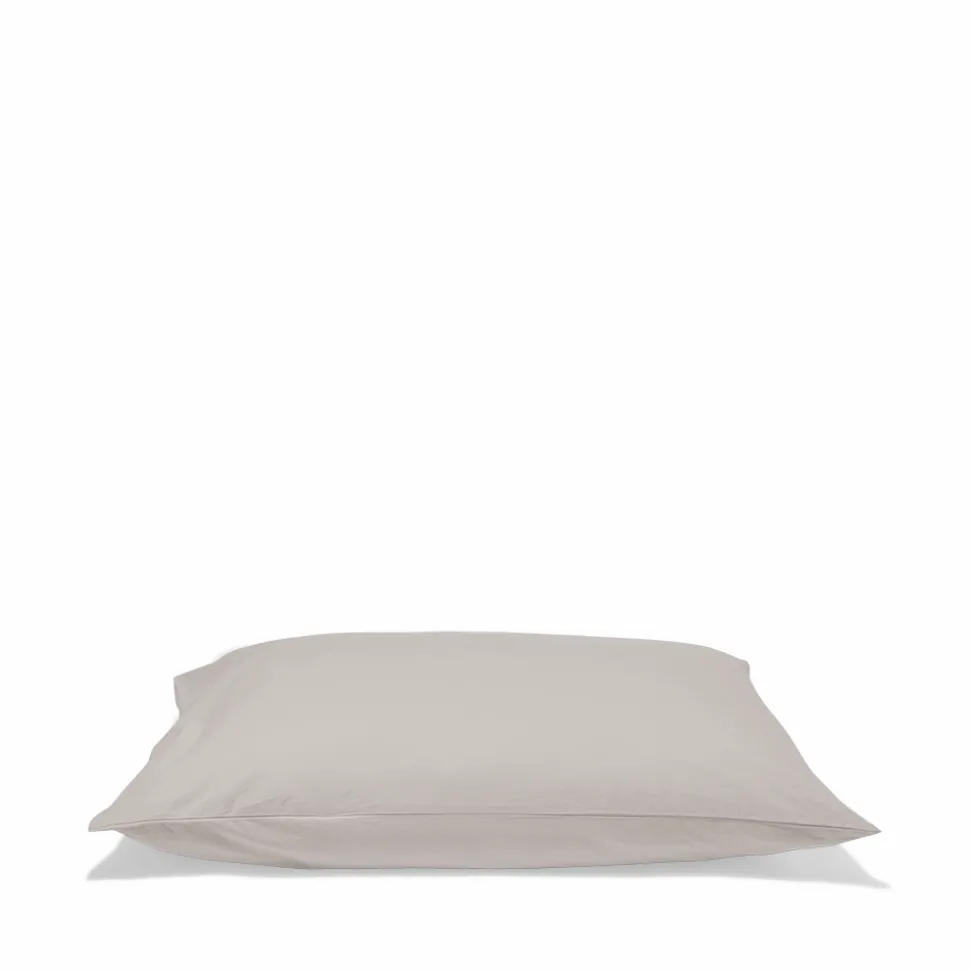 Taie d'oreiller en percale de coton - Gris Pavot