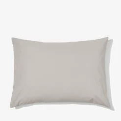 Taie d'oreiller en percale de coton - Gris Pavot