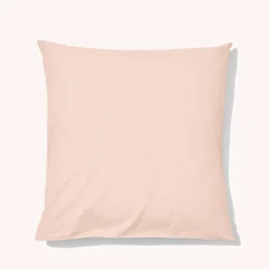 Taie d'oreiller en percale de coton - Rose des Sables