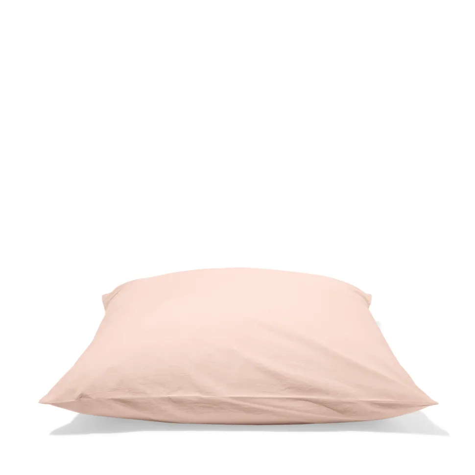 Taie d'oreiller en percale de coton - Rose des Sables