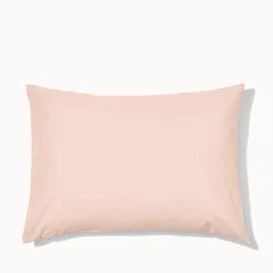 Taie d'oreiller en percale de coton - Rose des Sables