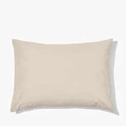 Taie d'oreiller en percale de coton - Beige Dune