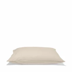 Taie d'oreiller en percale de coton - Beige Dune