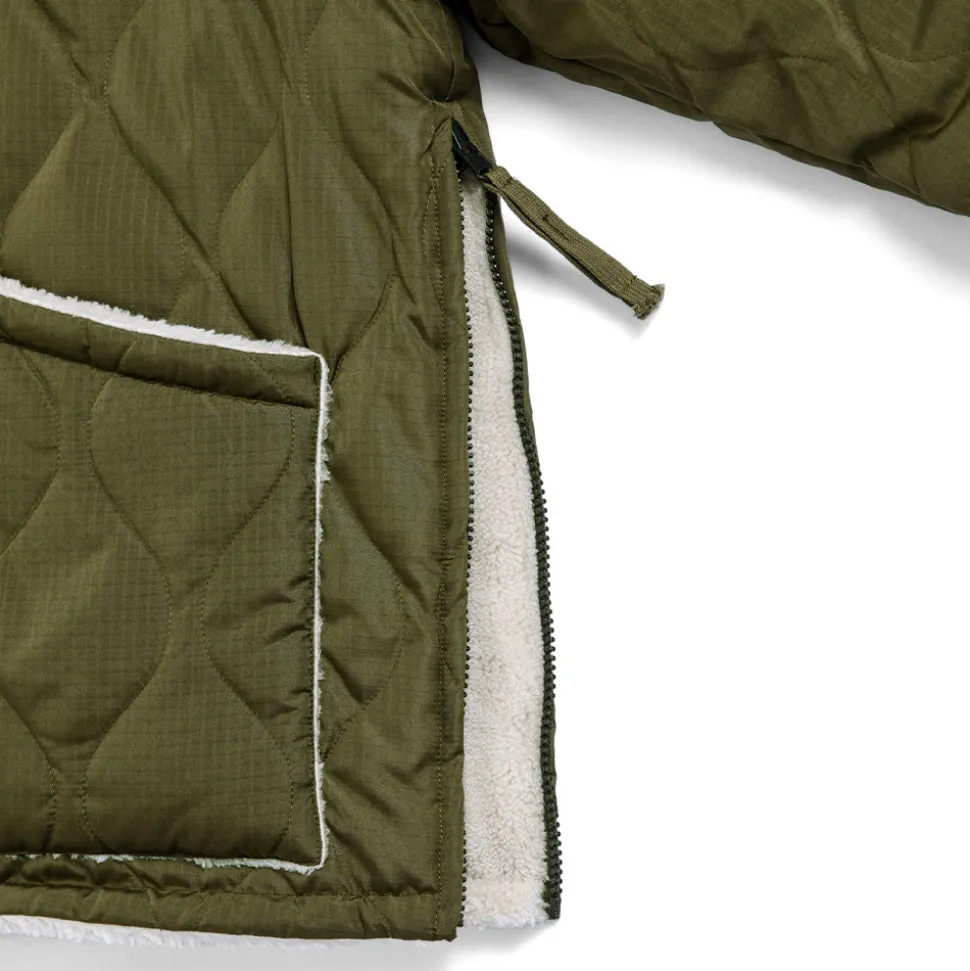 Taion - Veste Military Reversible Down - Olive/Cream