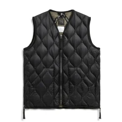 Taion - Veste Military Zip Down - Noir