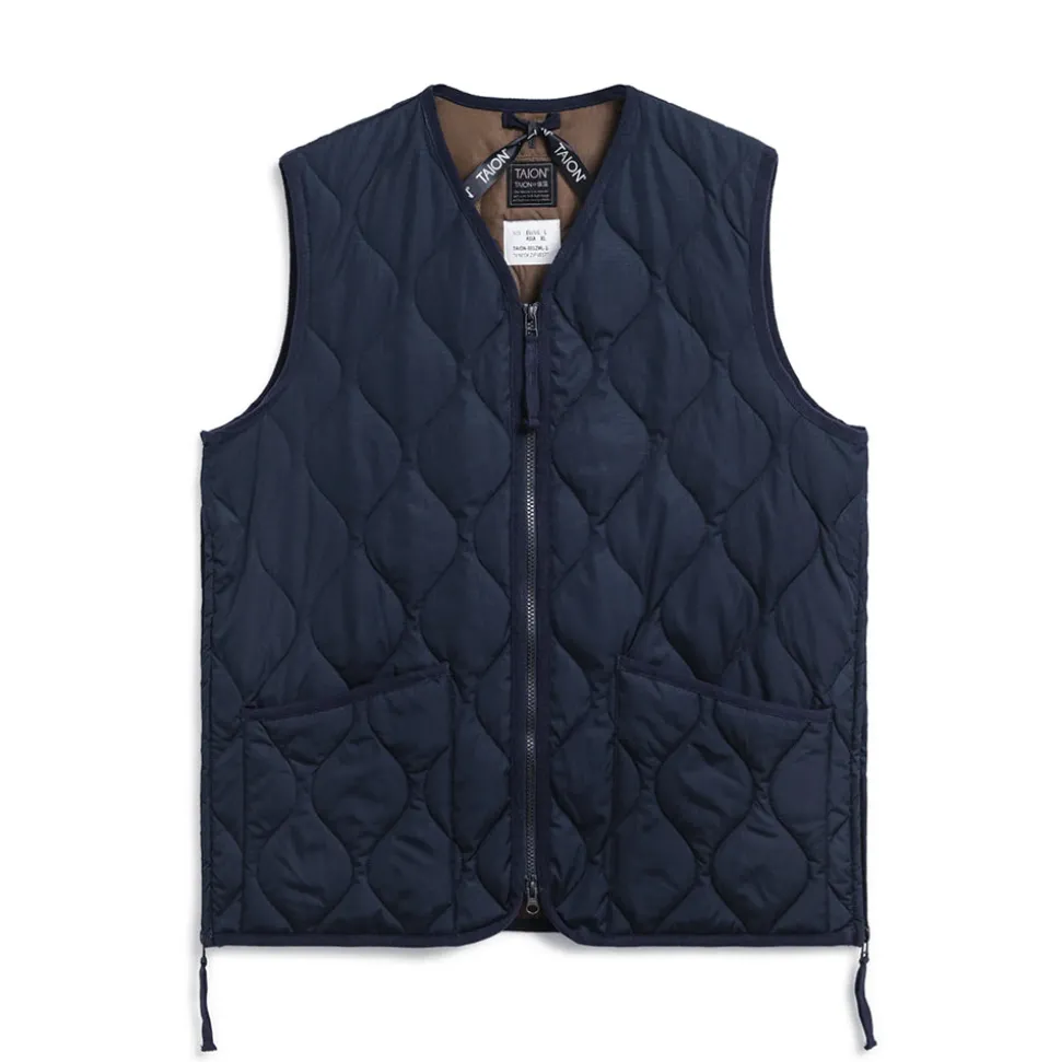 Taion - Veste sans manches - Bleu