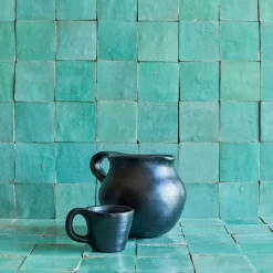 Tasse en argile Chamba - Noire